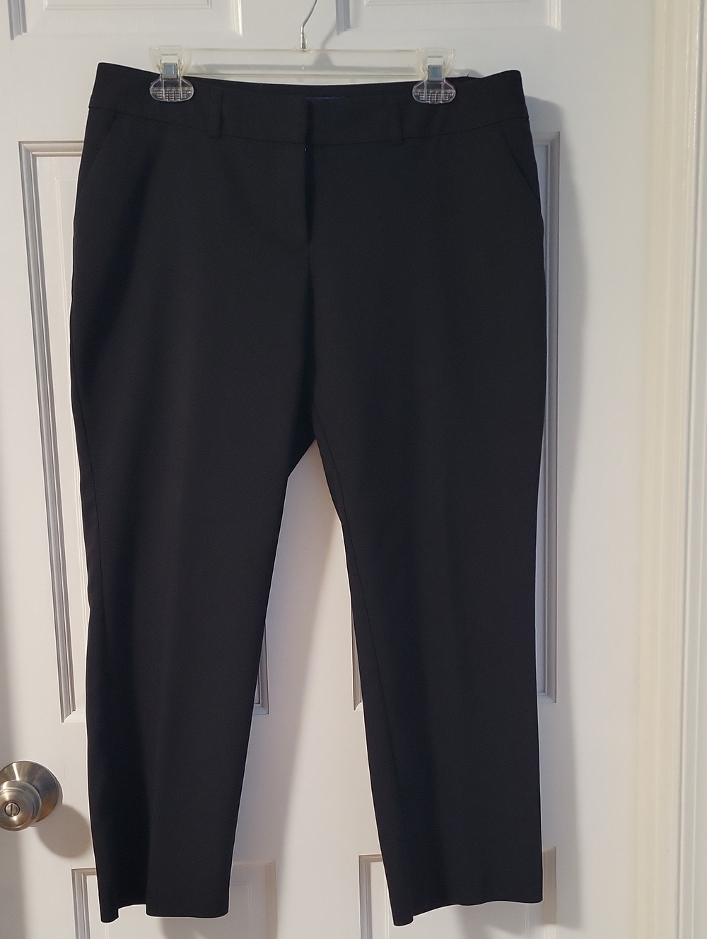 Apt. 9 Torie Black Straight-Leg Dress Pants Sizec10 Petite Short